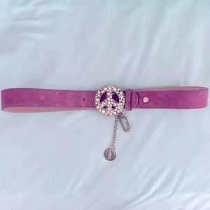 Rockin Robin girls suede belt